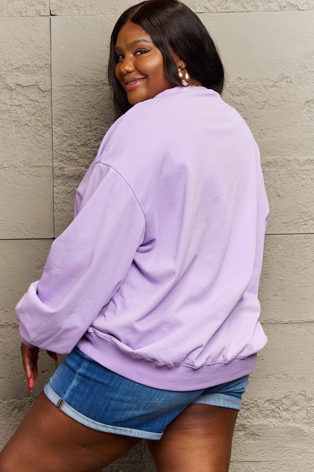 Full Size LOVE FALL Y'ALL Graphic Sweatshirt