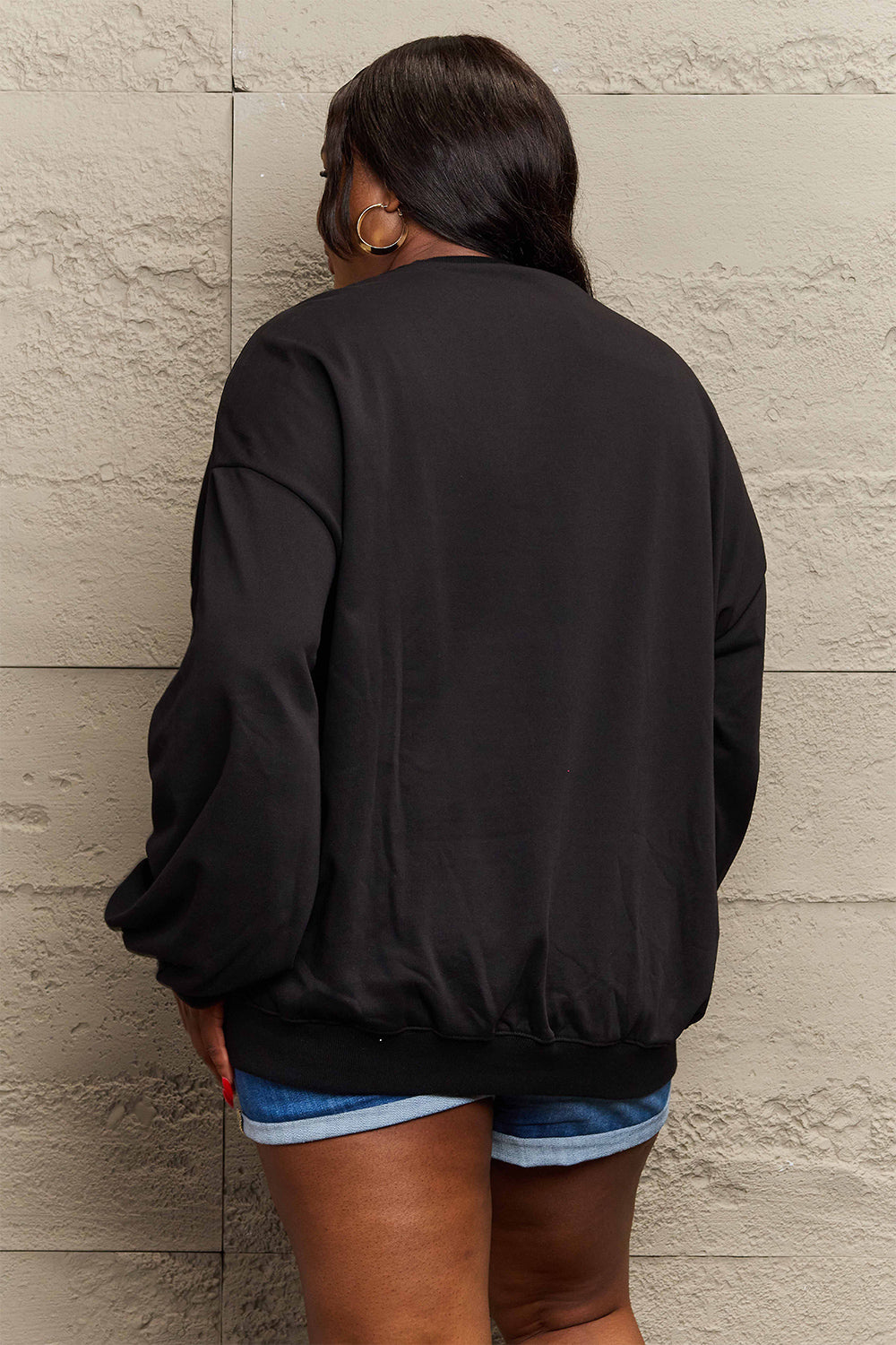 Full Size MOM STER Graphic Sweatshirt