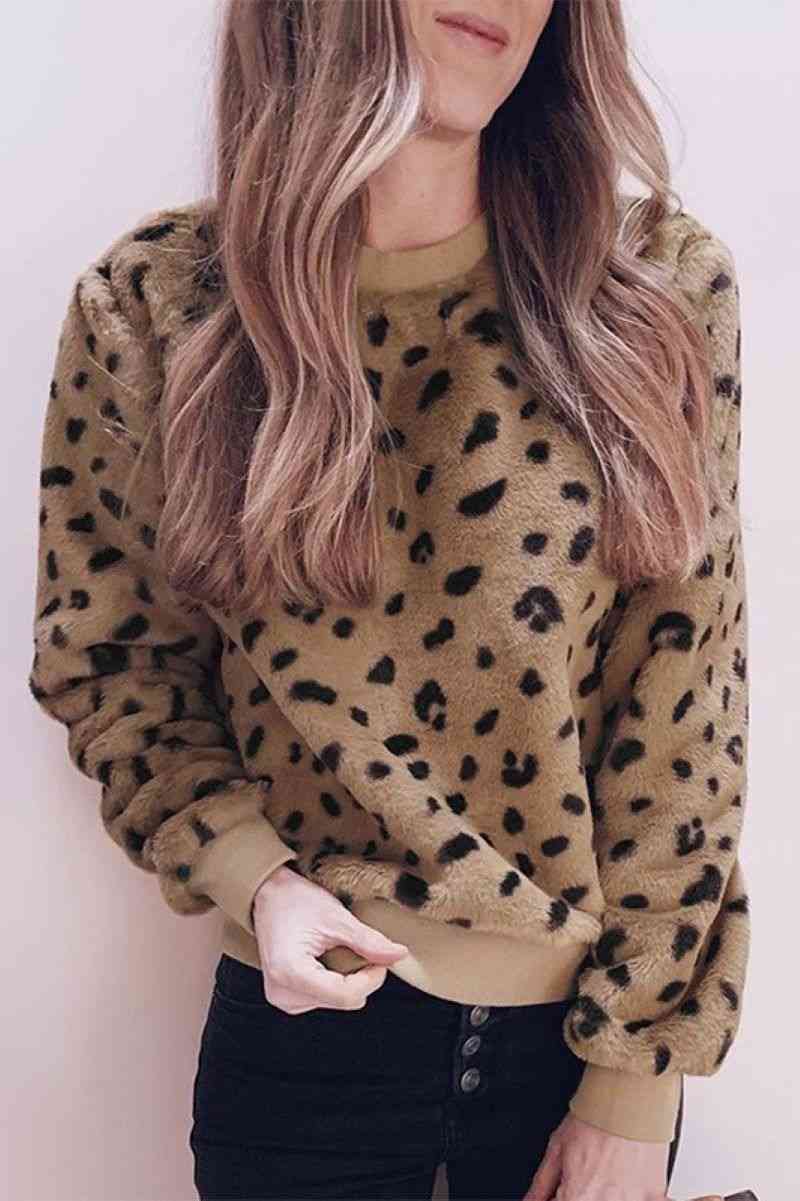 Double-Breasted Padded Shoulder Blazer with Pockets