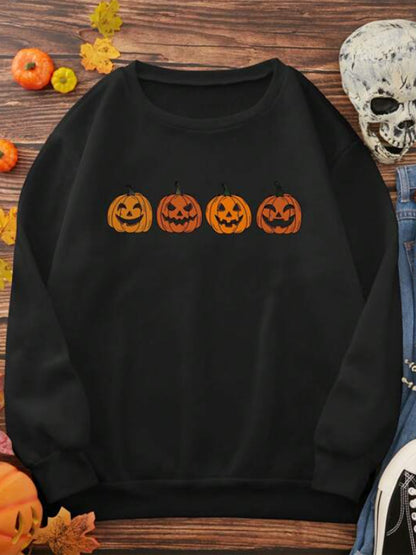 Full Size Jack-O'-Lantern Graphic T-Shirt