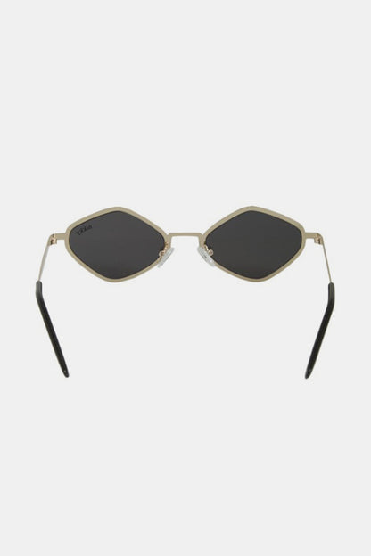 Metal Frame Geometric Sunglasses