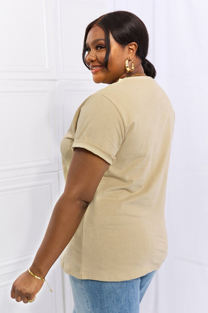 Full Size Skeleton Graphic Cotton Tee