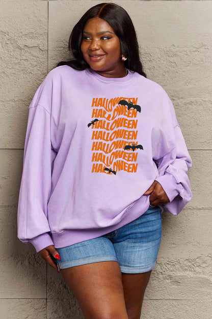 Full Size HALLOWEEN Graphic Sweatshirt