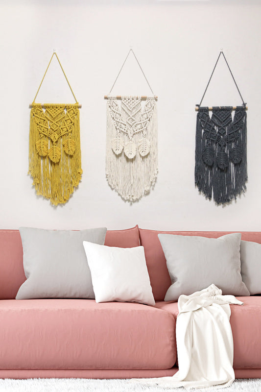 Handmade Fringe Macrame Wall Hanging