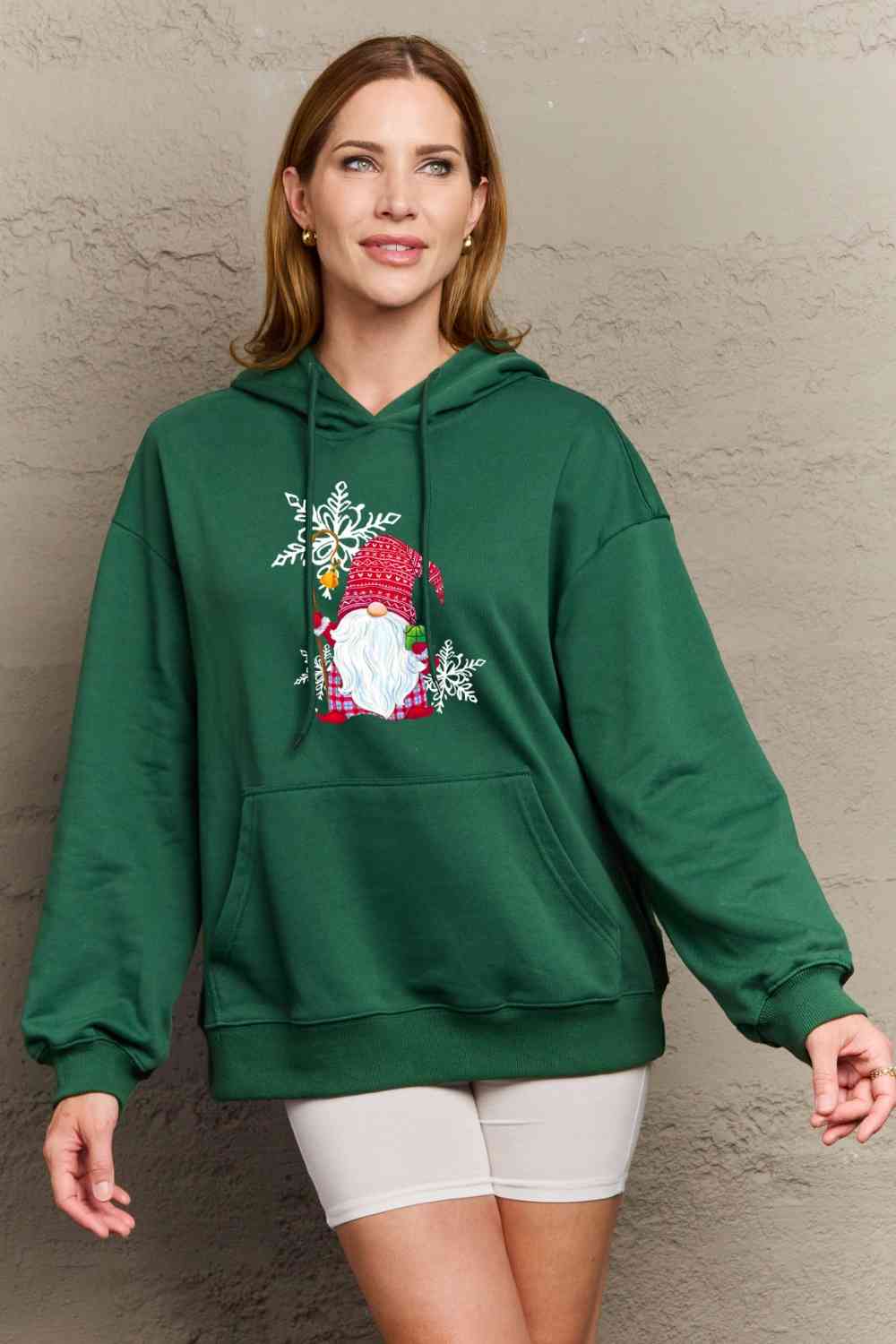 Full Size Graphic Hoodie