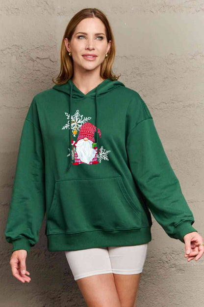 Full Size Graphic Hoodie