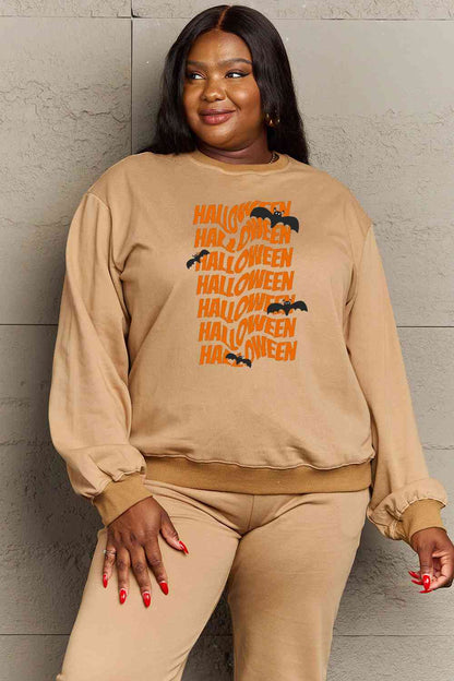 Full Size HALLOWEEN Graphic Sweatshirt