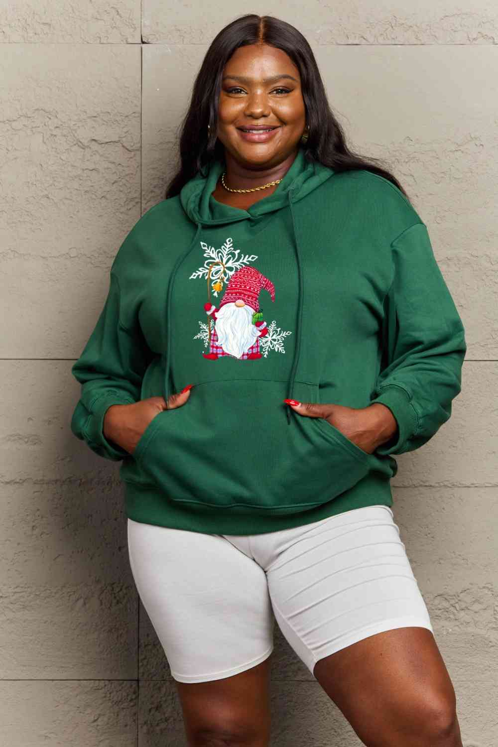 Full Size Graphic Hoodie