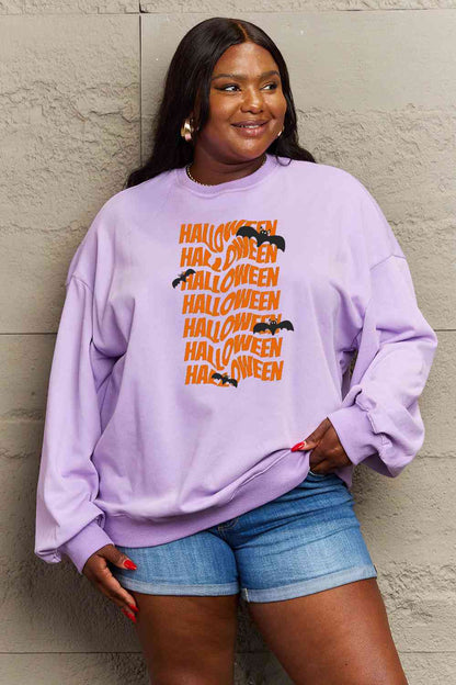 Full Size HALLOWEEN Graphic Sweatshirt